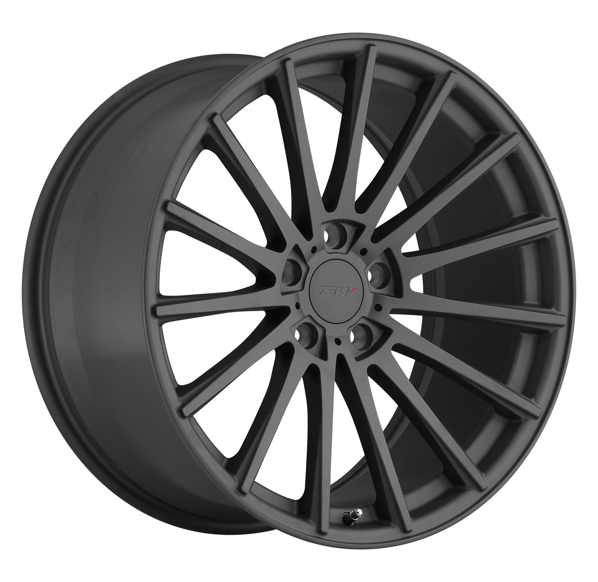 TSW CHICANE MATTE GUNMETAL 19x8.5 +32 5x112mm 72.1mm - WheelWiz