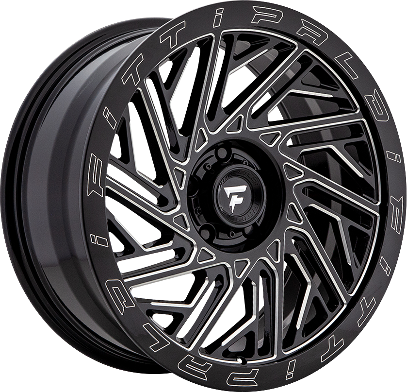 Fittipaldi FTF05 Black Milled 20x9 +6 5x127mm 71.5mm - WheelWiz
