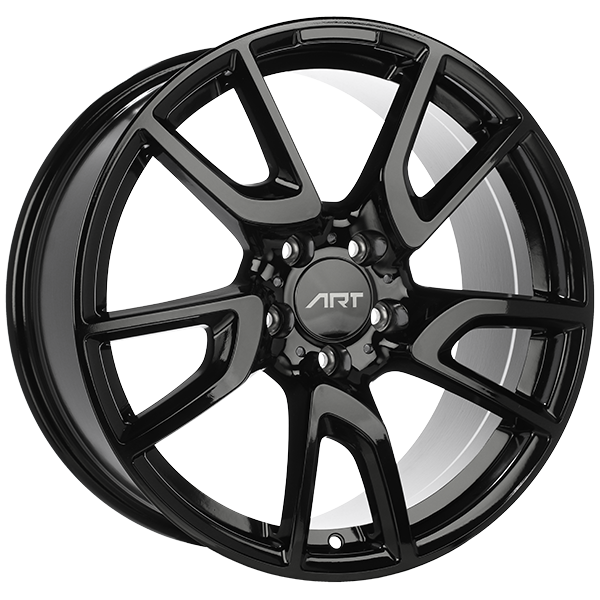 ART Replica Replica 130 Gloss Black 18x8.5 +45 5x112mm 66.6mm - WheelWiz