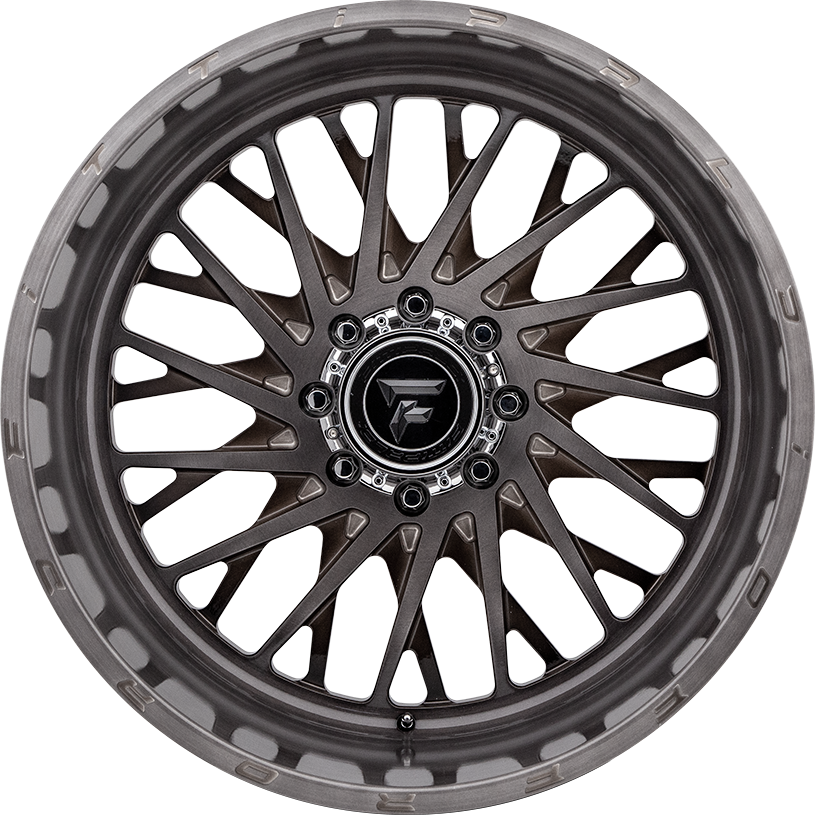 Fittipaldi FTF08 Brushed Black Tint 22x12 -51 6x139.7mm 78.1mm - WheelWiz