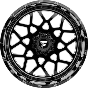 Fittipaldi FTF11 Black Milled 22x12 -51 8x170mm 125.2mm - WheelWiz