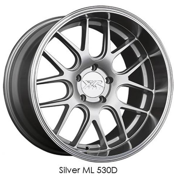 XXR Wheels 530D Silver / ML 18x9 +35 5x112mm 73.1mm - WheelWiz