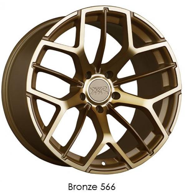 XXR Wheels 566 Bronze 18x8.5 +35 5x114.3mm 73.1mm - WheelWiz