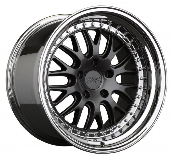 XXR Wheels 570 Graphite / Platinum Lip 18x9.5 +35 5x100mm 73.1mm - WheelWiz