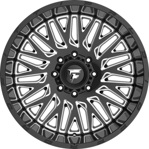 Fittipaldi FTC07 Black Milled 22x12 -44 6x135|6x139.7mm 106.2mm - WheelWiz