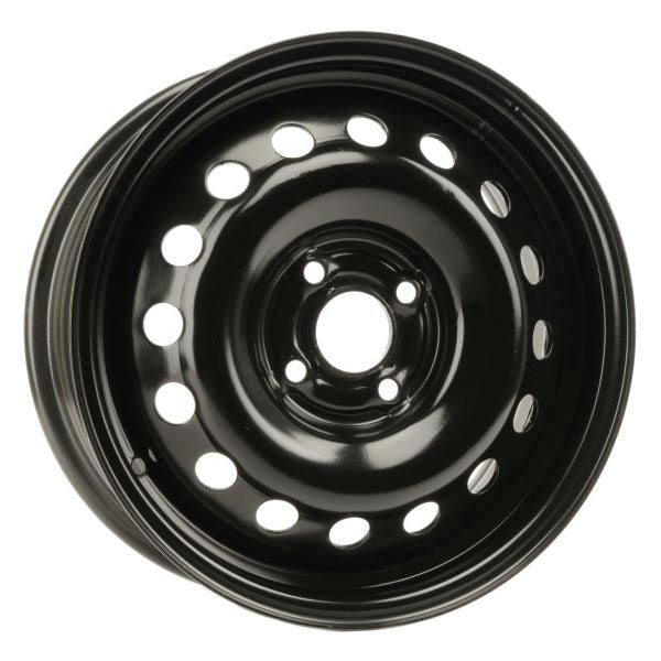 Steel STEEL WHEEL Gloss Black 15x6 +42 4x100mm 60.1mm - WheelWiz