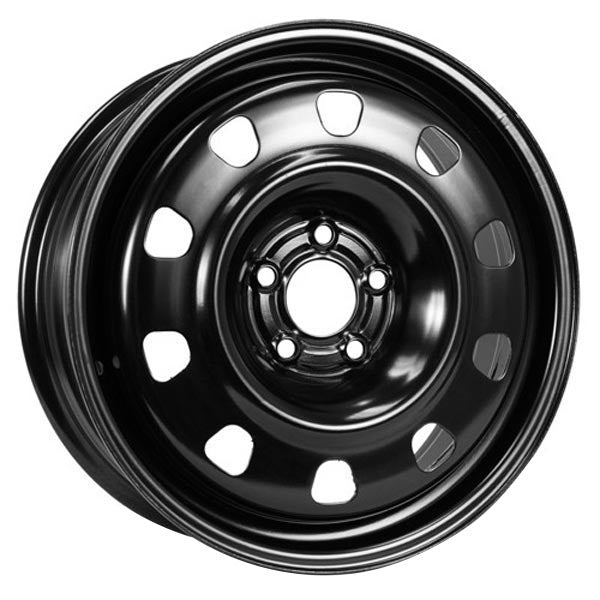 Steel STEEL WHEEL Gloss Black 17x7 +44 5x110mm 65.1mm - WheelWiz