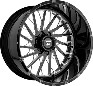 Fittipaldi FTF08 Black Milled 24x14 -76 6x139.7mm 78.1mm - WheelWiz