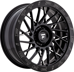 Fittipaldi FTF03 Black Milled 20x9 +6 5x127mm 71.5mm - WheelWiz