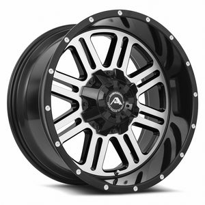 American Off-Road A106 Black Machine Face 20x10 -24 6x135|6x139.7mm 106.1mm - WheelWiz