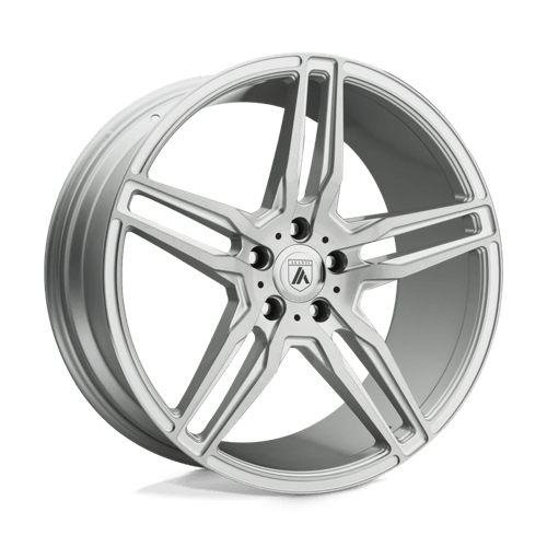 Asanti Black ABL-12 ORION Brushed Silver Carbon Fiber Insert 19x9.5 +45 Custom 72.6mm - WheelWiz