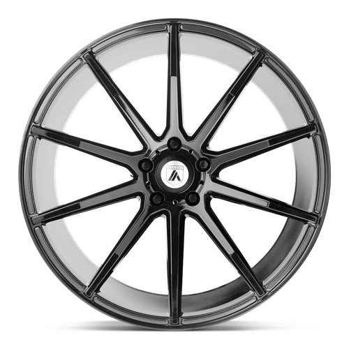 Asanti Black ABL-20 ARIES Gloss Black 22x9 +32 Custom 72.6mm - WheelWiz