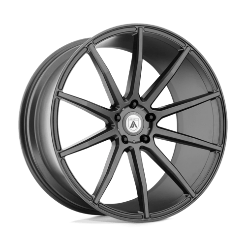 Asanti Black ABL-20 ARIES Matte Graphite 20x8.5 +38 Custom 72.6mm - WheelWiz