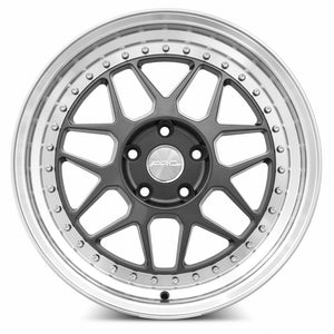 ARC AR9 Gun Metal Machined Lip 18x8.5 +35 5x108mm 73.1mm - WheelWiz