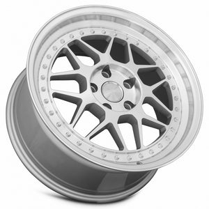 ARC AR9 Silver Machined Face 18x8.5 +35 5x114.3mm 73.1mm - WheelWiz