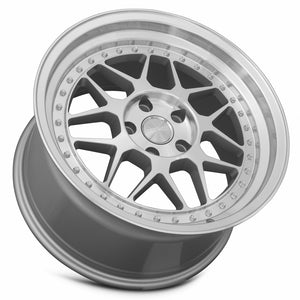 ARC AR9 Silver Machined Face 18x9.5 +22 5x120mm 73.1mm - WheelWiz