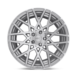 Rotiform R110 BLQ Gloss Silver Machined 18x9.5 +35 5x112mm 66.6mm - WheelWiz