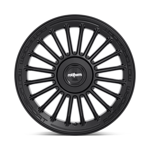 Rotiform R161 BUC-M Matte Black 19x8.5 +35 5x114.3|5x120mm 72.6mm - WheelWiz