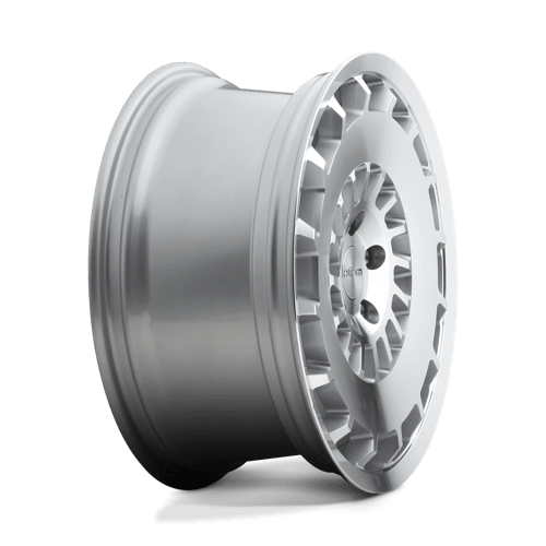 Rotiform R135 CCV Gloss Silver Machined 19x8.5 +35 5x100mm 66.6mm - WheelWiz