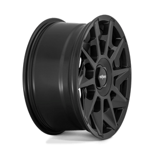 Rotiform R129 CVT Matte Black 19x8.5 +45 5x112|5x120mm 72.6mm - WheelWiz