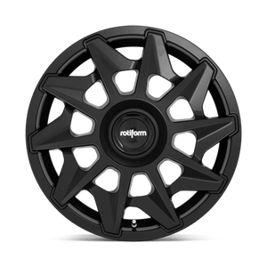 Rotiform R129 CVT Matte Black 19x8.5 +45 5x112|5x120mm 72.6mm - WheelWiz