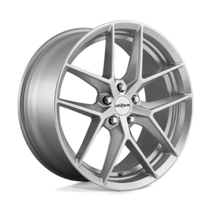 Rotiform R133 FLG Gloss Silver 19x8.5 +45 5x108mm 63.4mm - WheelWiz