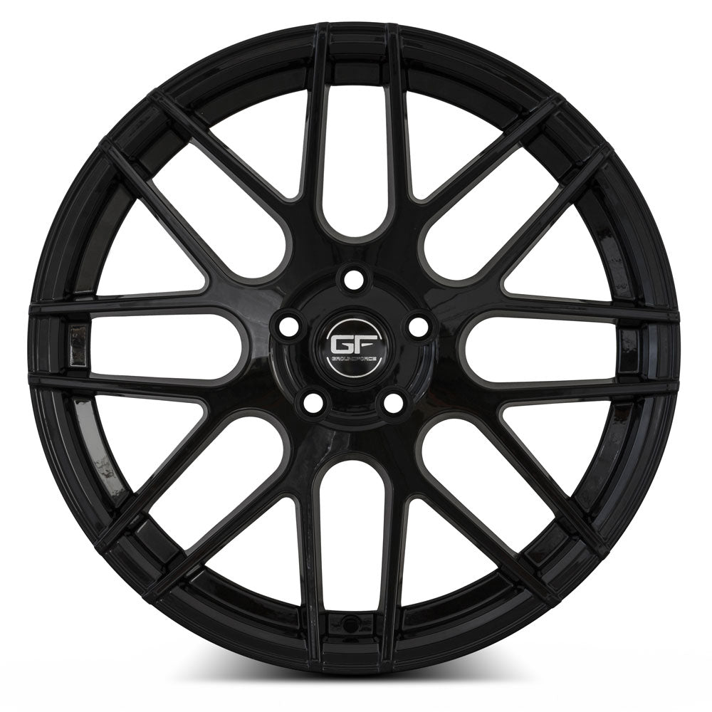 MRR GF7 Black 18x9 +40 5x108mm 73.1mm - WheelWiz