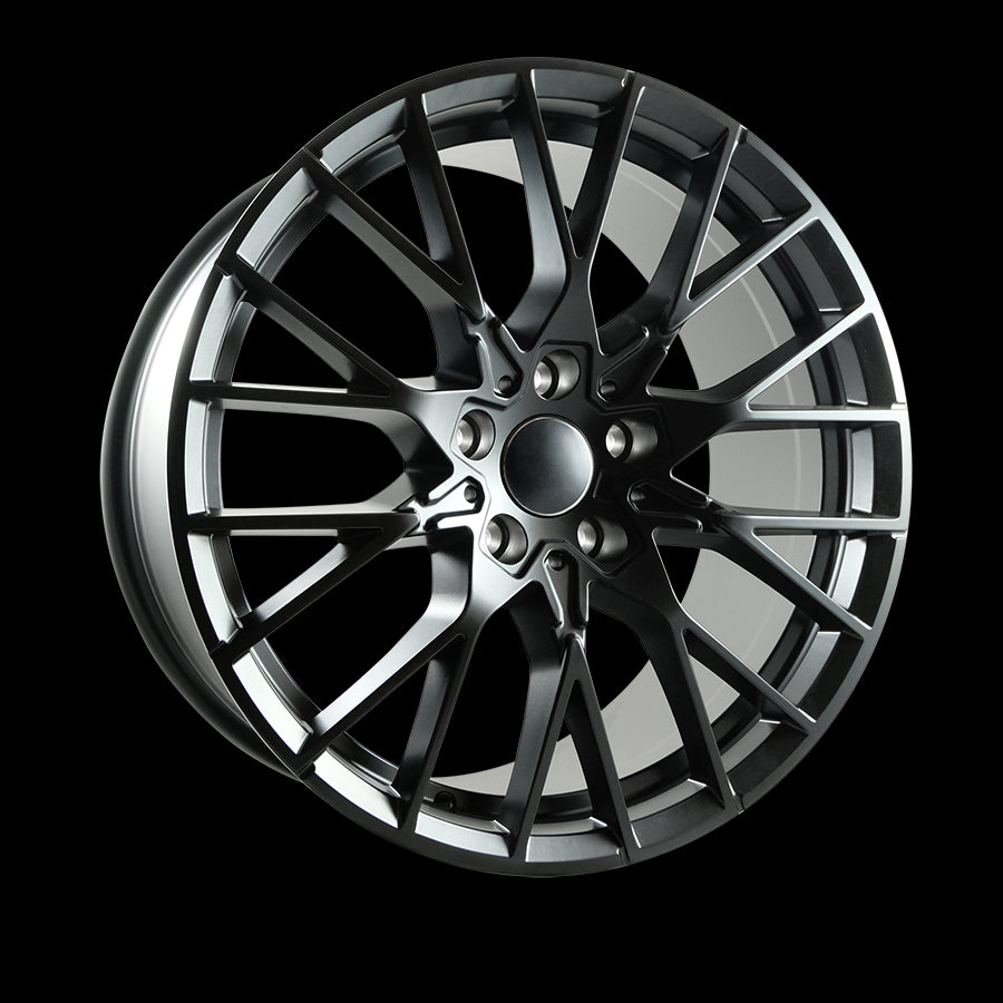 OEPlus BMCS2 Matt Black 19x8 +38 5x120mm 72.6mm - WheelWiz