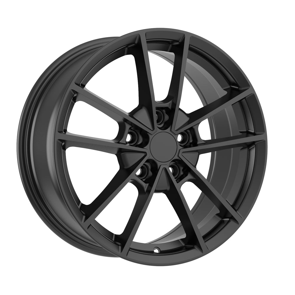 OEPlus REV Matt Black 19x8 +45 5x114.3mm 63.4mm - WheelWiz