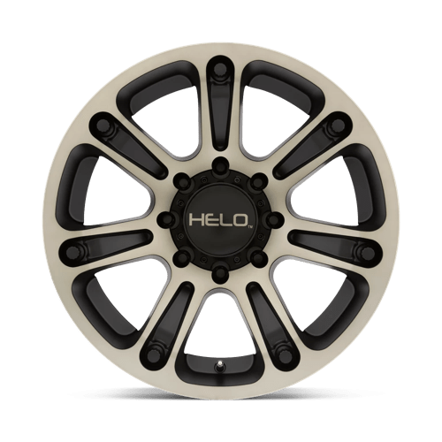 Helo HE904 Satin Black Machined Dark Tint 20x10 -18 6x135mm 87.1mm - WheelWiz