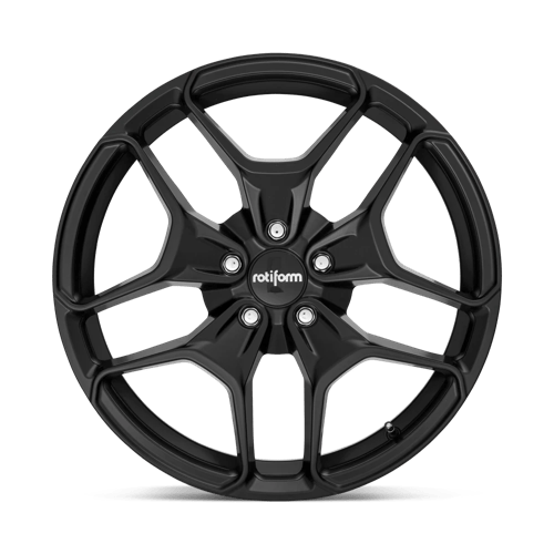 Rotiform R171 HUR Matte Black 19x8.5 +45 5x112mm 66.6mm - WheelWiz