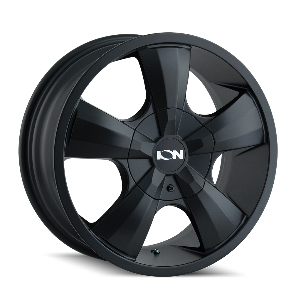 ION 103 Satin black 16x7 +38 5x110|5x115mm 72.62mm - WheelWiz