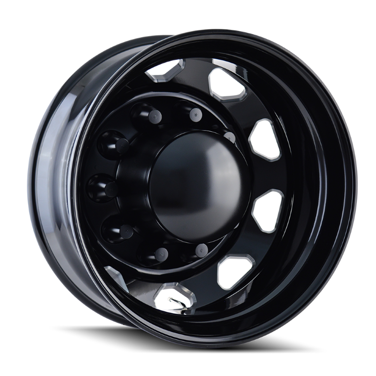 ION IB02 Rear black/milled spokes 22.5x8.25 +169 10x285.75mm 220.1mm - WheelWiz