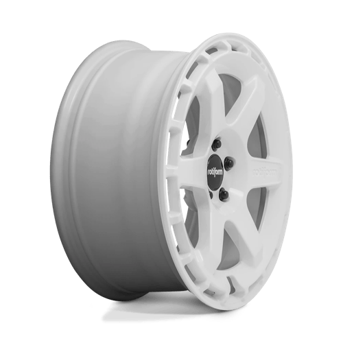 Rotiform R183 KB1 Gloss White 19x8.5 +35 Custom 66.6mm - WheelWiz