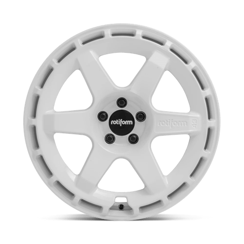 Rotiform R183 KB1 Gloss White 19x8.5 +35 Custom 66.6mm - WheelWiz