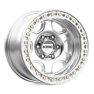 KMC KM233 HEX BEADLOCK Machined 20x10 -48 Custom 72.6mm - WheelWiz
