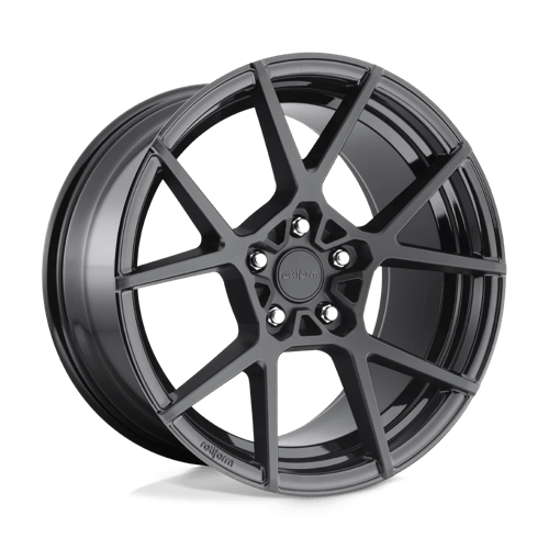 Rotiform R139 KPS Matte Black 18x8.5 +35 5x112mm 66.6mm - WheelWiz