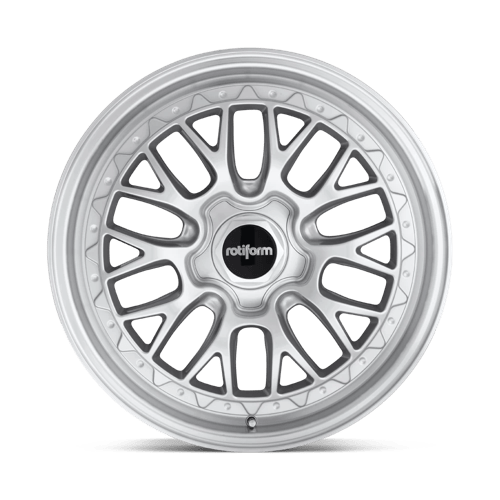 Rotiform R155 LSR Gloss Silver Machined 18x9.5 +35 5x114.3mm 72.6mm - WheelWiz