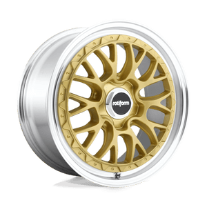 Rotiform R156 LSR Matte Gold Machined 19x10 +40 5x114.3mm 72.6mm - WheelWiz