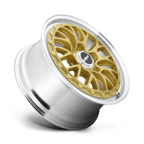 Rotiform R156 LSR Matte Gold Machined 18x8.5 +35 5x112mm 66.6mm - WheelWiz