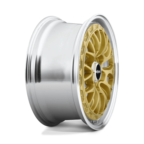 Rotiform R156 LSR Matte Gold Machined 19x8.5 +35 5x114.3mm 72.6mm - WheelWiz