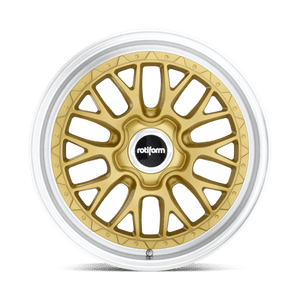 Rotiform R156 LSR Matte Gold Machined 19x8.5 +35 5x100mm 57.1mm - WheelWiz