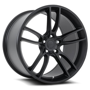 MRR M600 Matte Black fit Mustang 19x10 +35 5x114.3mm 70.5mm - WheelWiz