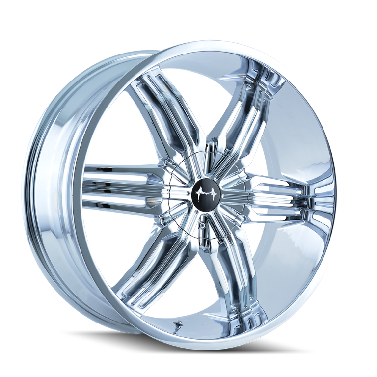 Mazzi RUSH Chrome 20x8.5 +18 5x115|5x127mm 78.3mm - WheelWiz