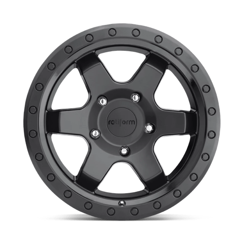 Rotiform R151 SIX-OR Matte Black 17x9 +01 6x135mm 87.1mm - WheelWiz