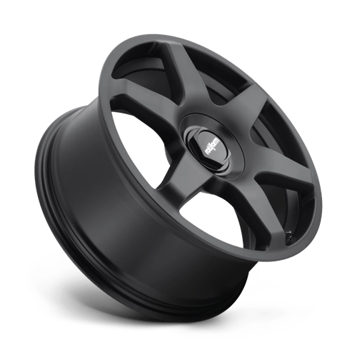 Rotiform R113 SIX Matte Black 19x8.5 +45 5x108|5x112mm 72.6mm - WheelWiz