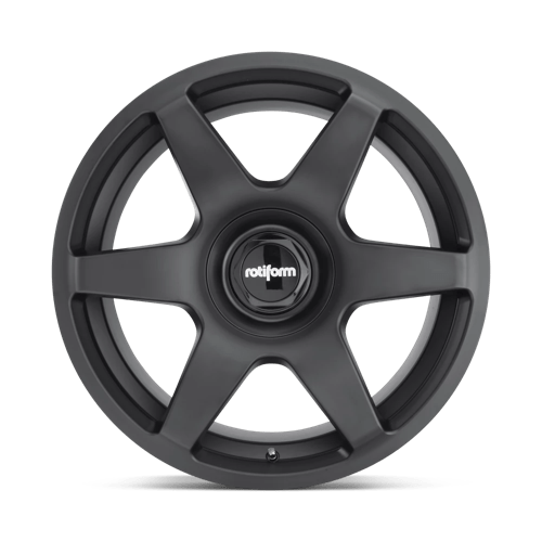 Rotiform R113 SIX Matte Black 19x8.5 +45 5x108|5x112mm 72.6mm - WheelWiz