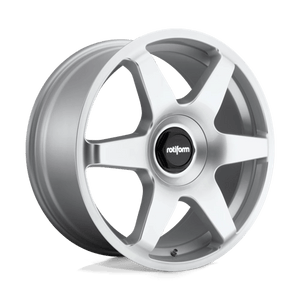 Rotiform R114 SIX Gloss Silver 18x8.5 +35 5x100|5x112mm 66.6mm - WheelWiz