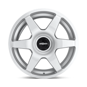 Rotiform R114 SIX Gloss Silver 18x8.5 +35 5x100|5x112mm 66.6mm - WheelWiz