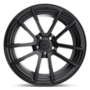 Rotiform R122 SPF Matte Black 18x8.5 +35 5x112mm 66.6mm - WheelWiz